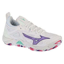 MIZUNO WAVE Momentum 3 V1GC231220 Sapatos brancos