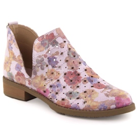 M.Daszyński M. Daszyński Boots SA62-102 OpenWork roxo
