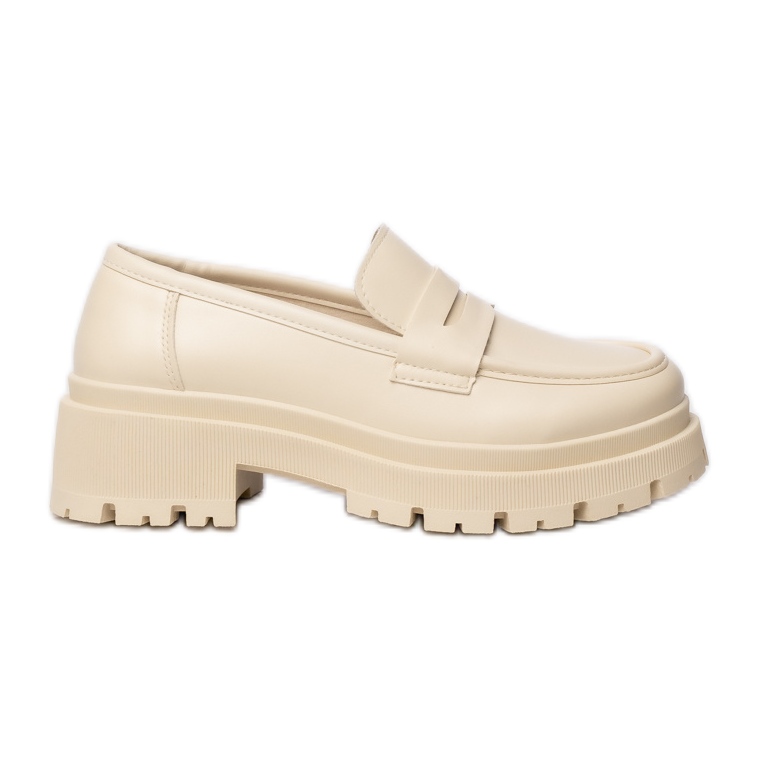 Mocassins femininos - cremoso Milano Beige