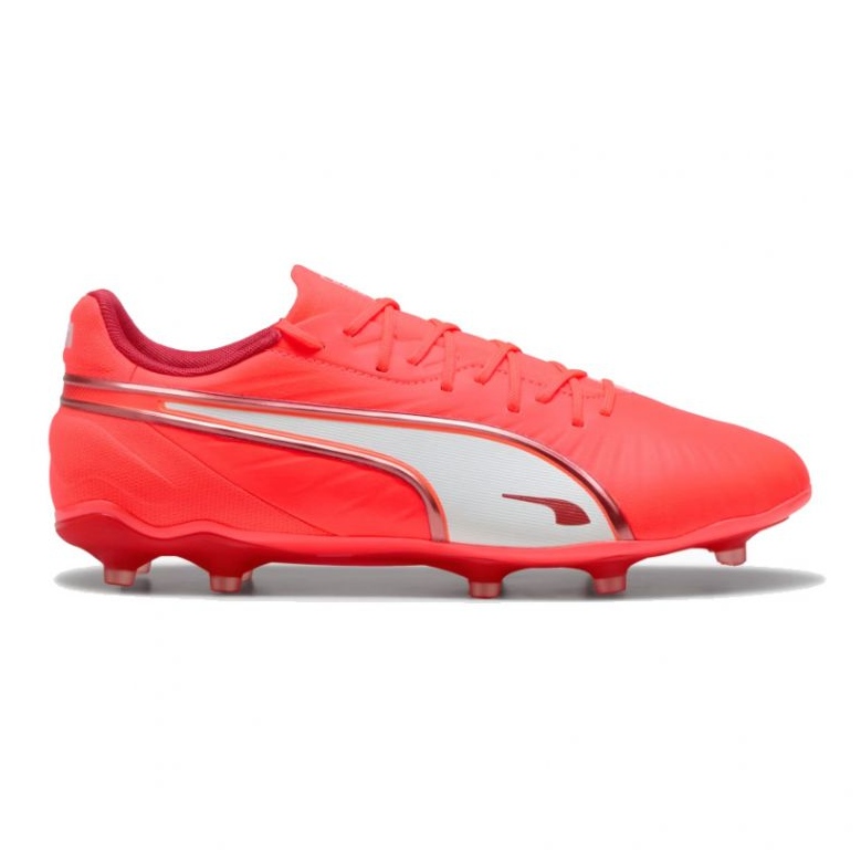 Puma King Match FG/AG 108315-01 Red Shoes vermelho
