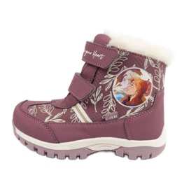 Sapatos, botas de neve cerda fz011737 rosa roxo