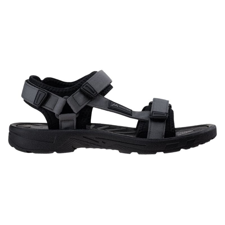Martes Derano 92800305067 sandálias masculinas cinza preto