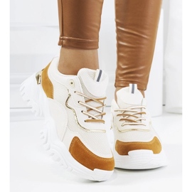 D/GMR Osorio sapatos esportivos bege