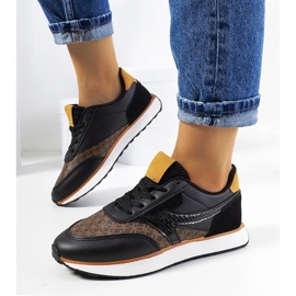 D/GMR Sapatilhas Chiara de mulher negra preto