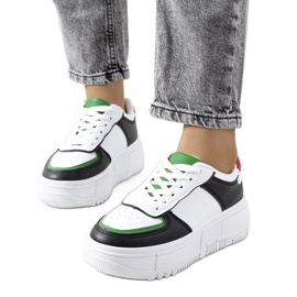 D/GMR Tênis Mandib de mulher negra branco