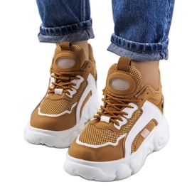 D/GMR Sapatilhas Bonina de mulher castanhas marrom