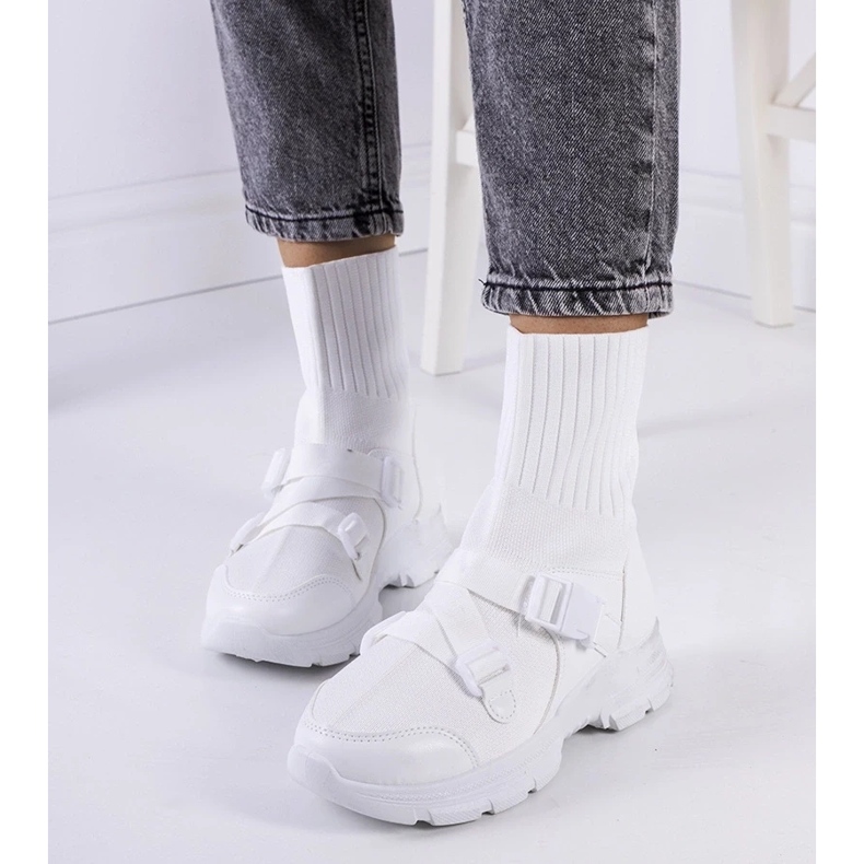 D/GMR tênis de saker branco