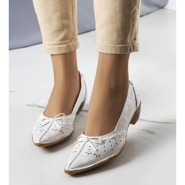 D/GMR bailarinas brancas Glazko branco