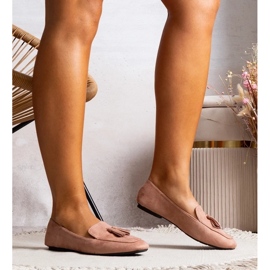 D/GMR Sapatilhas Cillian de camurça ecológica rosa