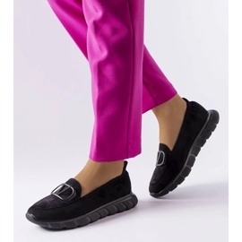 D/GMR Tênis slip-on preto Vincez D/GMR Tênis slip-on preto Vincez