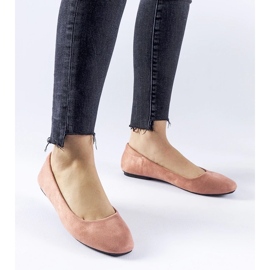 D/GMR Sapatilhas Jules em camurça ecológica rosa escuro D/GMR Sapatilhas Jules em camurça ecológica rosa escuro