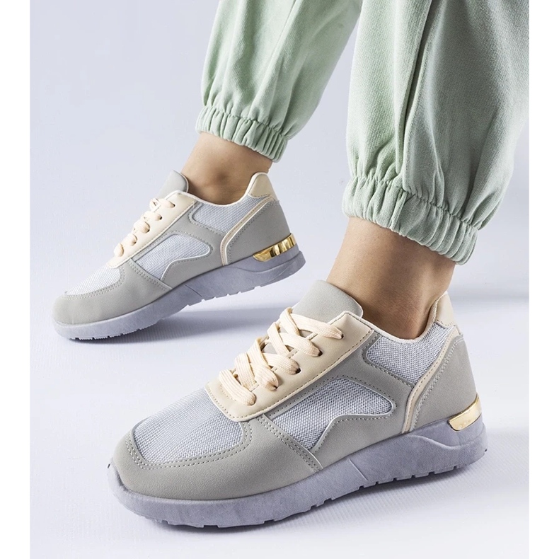 D/GMR Sapatos esportivos femininos de Gallo cinza