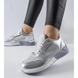 D/GMR Tênis cinza com fio decorativo da Facondo