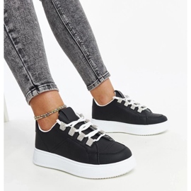 D/GMR Tênis Walida preto com sola grossa