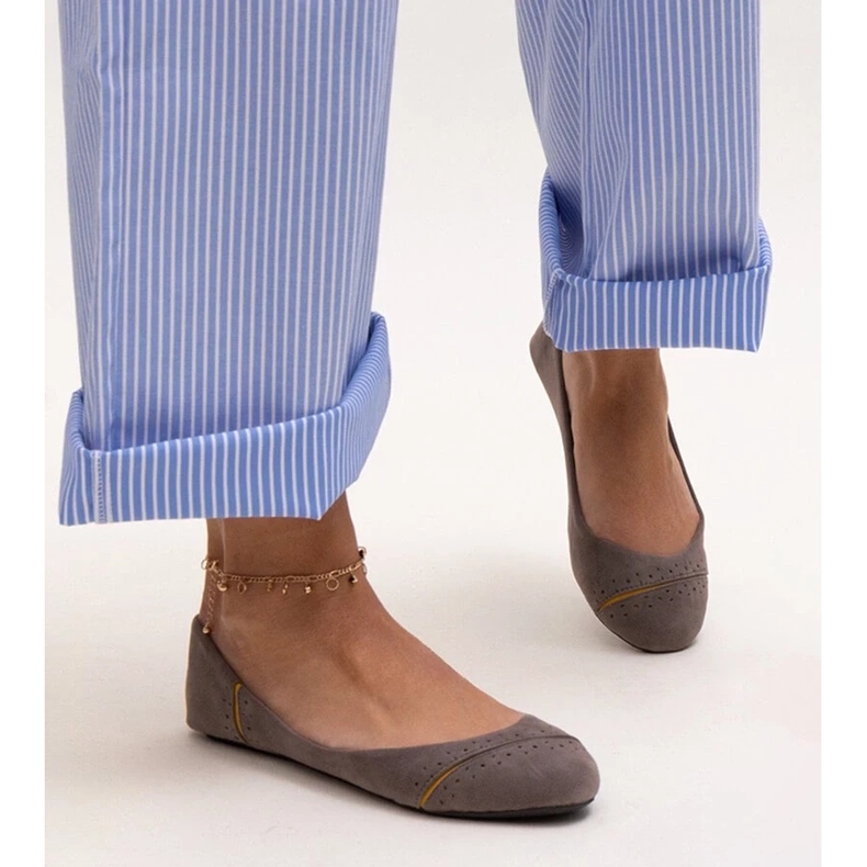 Sapatilhas Dorris clássicas cinza