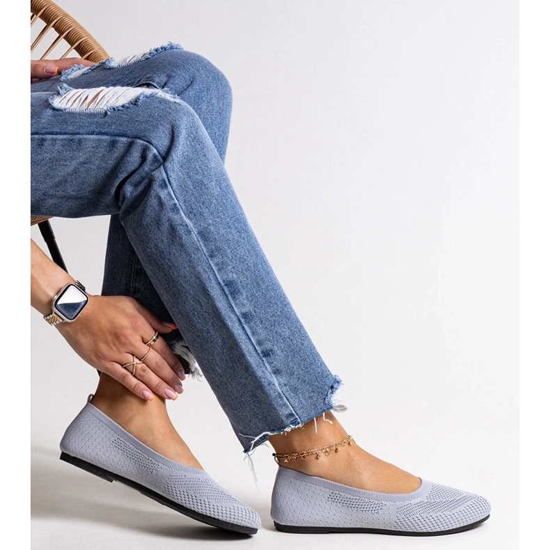 D/CEO Sapatilhas de tecido cinza da Yafia