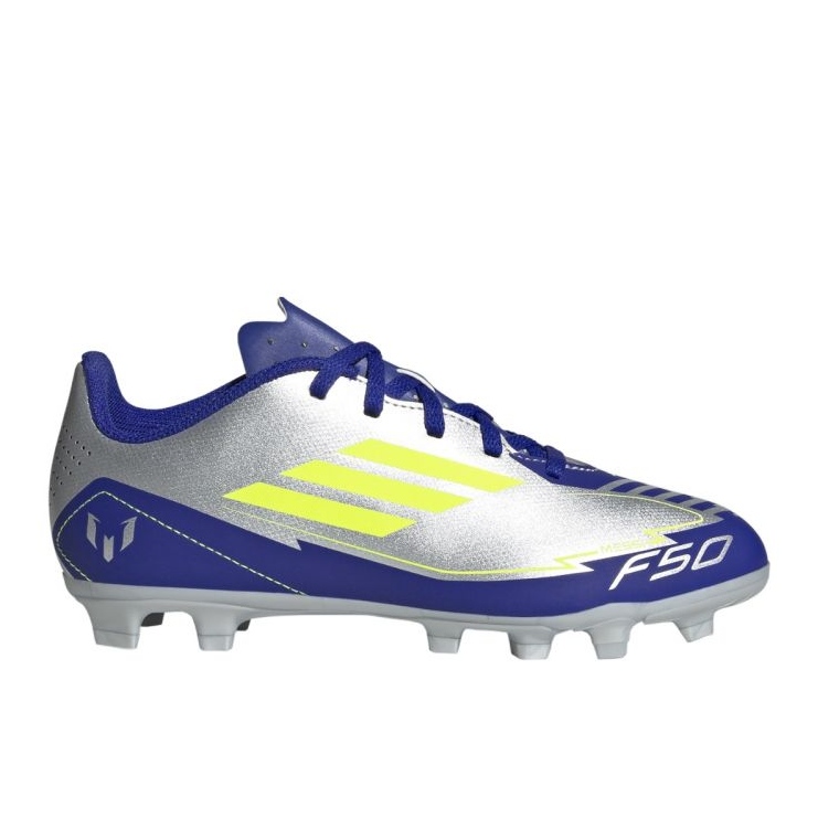 Adidas F50 Club FG/MG Messi IH0926 Sapatos de futebol azul