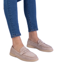 Brown Classic Openwork Supotos de Ekozamsz marrom