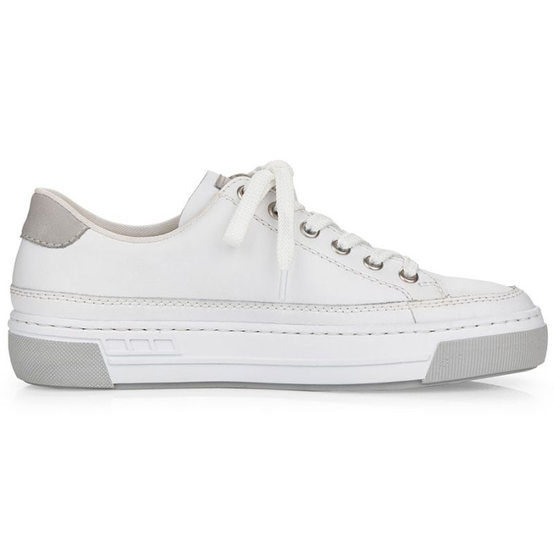 Sapatos esportivos femininos Rieker rkr758 branco