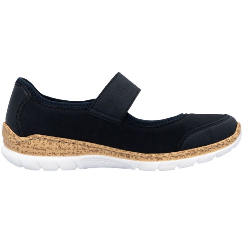 Rieker N42B0-14 Velcro Sapatos azul marinho