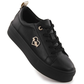 Sapatos na plataforma Filippo Paw586b Black preto