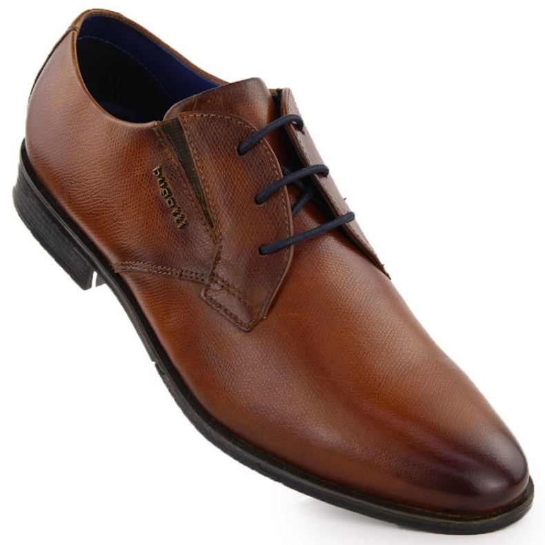 Sapatos masculinos Bugatti oo153267 marrom castanho