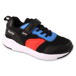 Sapatos esportivos infantis de Befado com velcro 516y377 preto