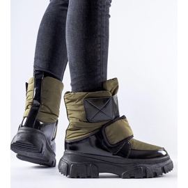D/CEO Botas de neve Hutchinson com isolamento verde