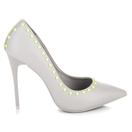 Vices New Collection Salto alto cinza