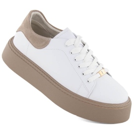 Sapatos esportivos na plataforma Filippo Paw546a branco