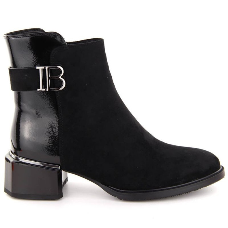 S.Barski Saltos altos D&amp;A A S. Barski Premium Collection em OLI267 preto