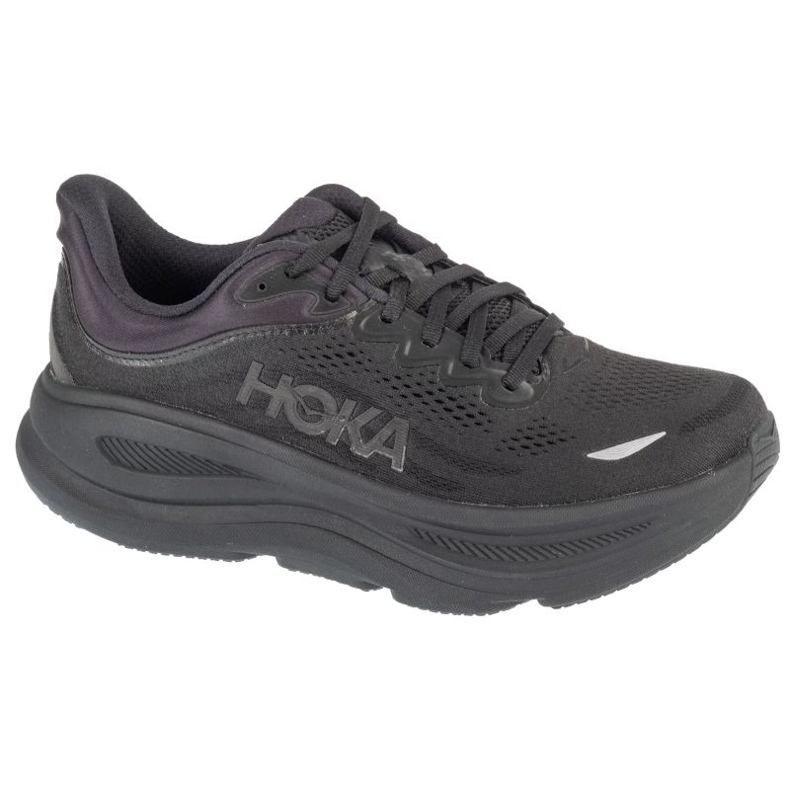 Hoka Bondi 9 1162011-BBLC Hoka Black Shoes preto