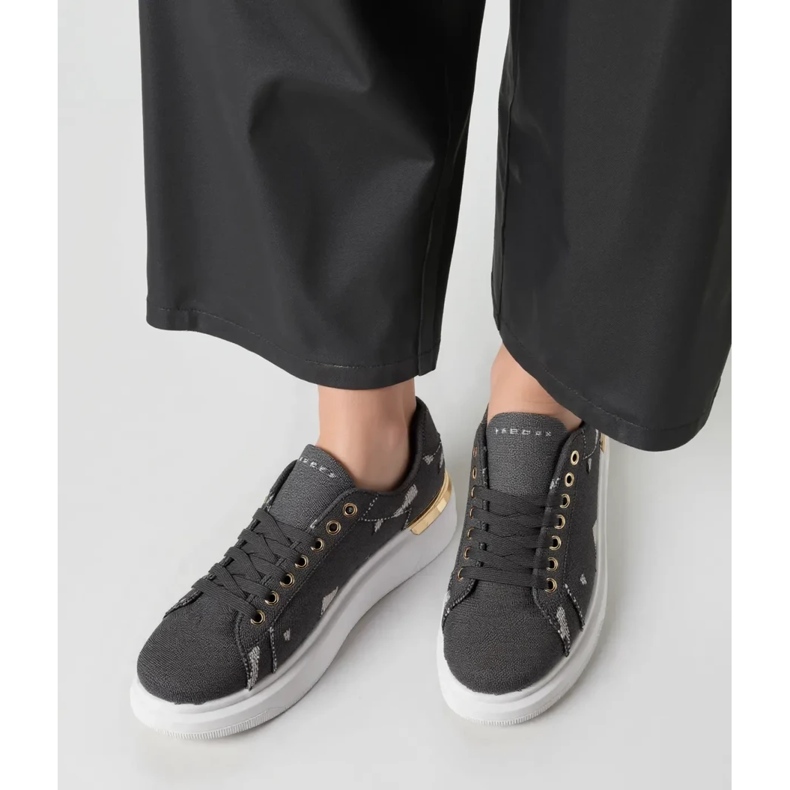 Tênis femininos Loren Black preto