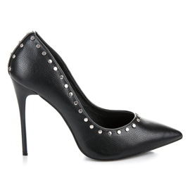 Vices New Collection Alfinetes com strass preto