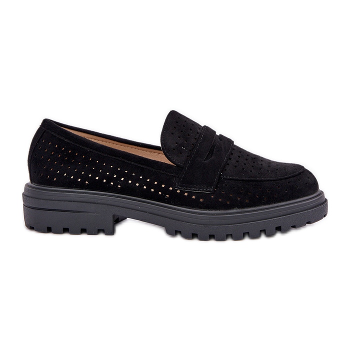Mocassins Black -Loafers de Mulheres preto