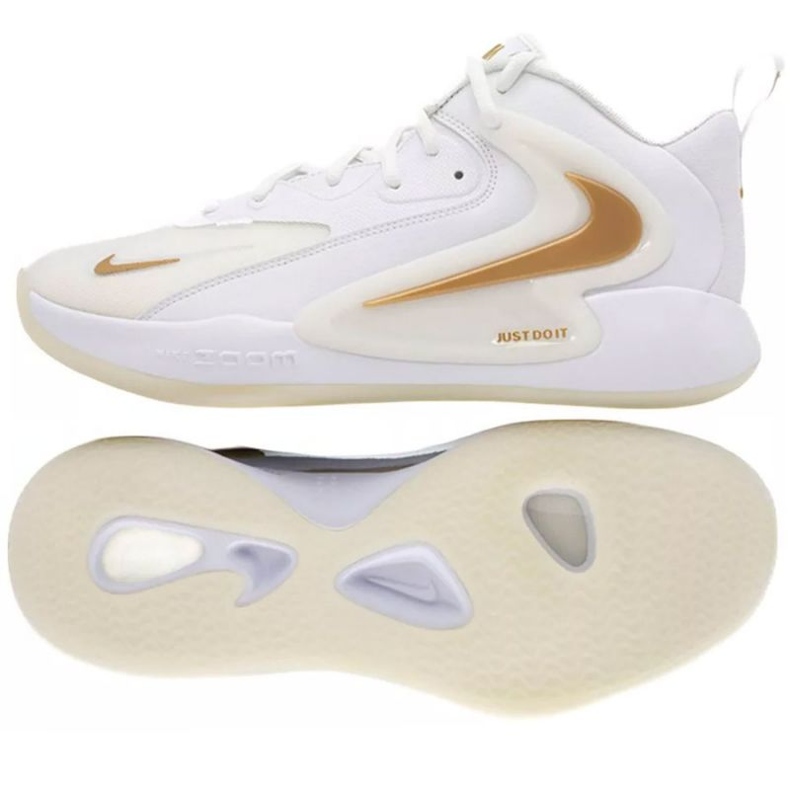 Nike Hyperset 2 FQ7070-104 Sapatos de vôlei branco