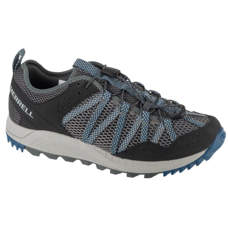 Merrell Wildwood Aerosport J036115 Sapatos Black-Szare preto