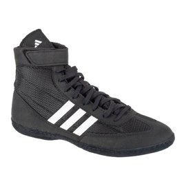 Velocidade de combate da adidas 4 IG2020 Sapatos de boxe pretos