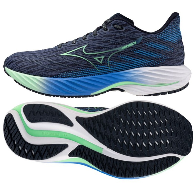 Tênis de corrida Mizuno Wave Rider 28 J1GC240351 azul