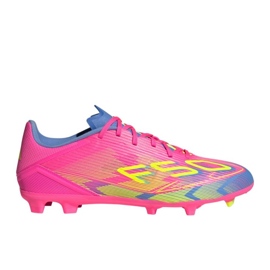 Adidas F50 League FG/MG IE1291 Sapatos de futebol rosa Adidas F50 League FG/MG IE1291 Sapatos de futebol rosa