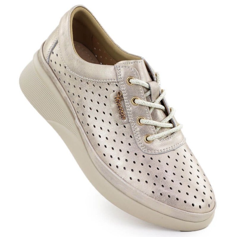 Vinceza OpenWork Sports Shoes 7890 Zlotys dourado