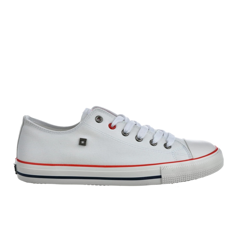 Big Star Sapatos masculinos grandes estrelas nn174301 tênis brancos