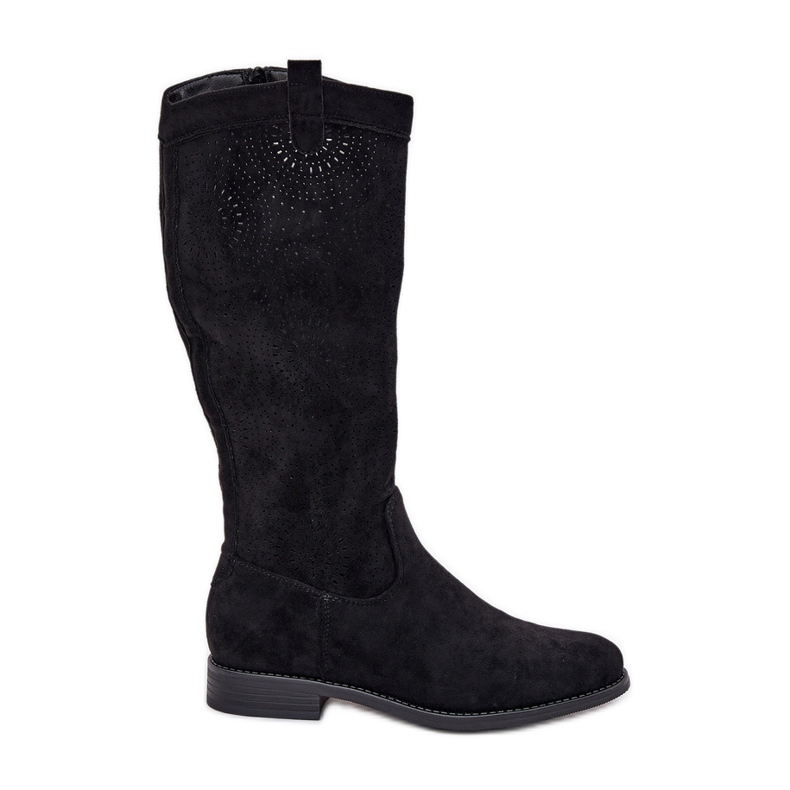 S.Barski Botas com um Upper S. Barski Hy51-860 preto