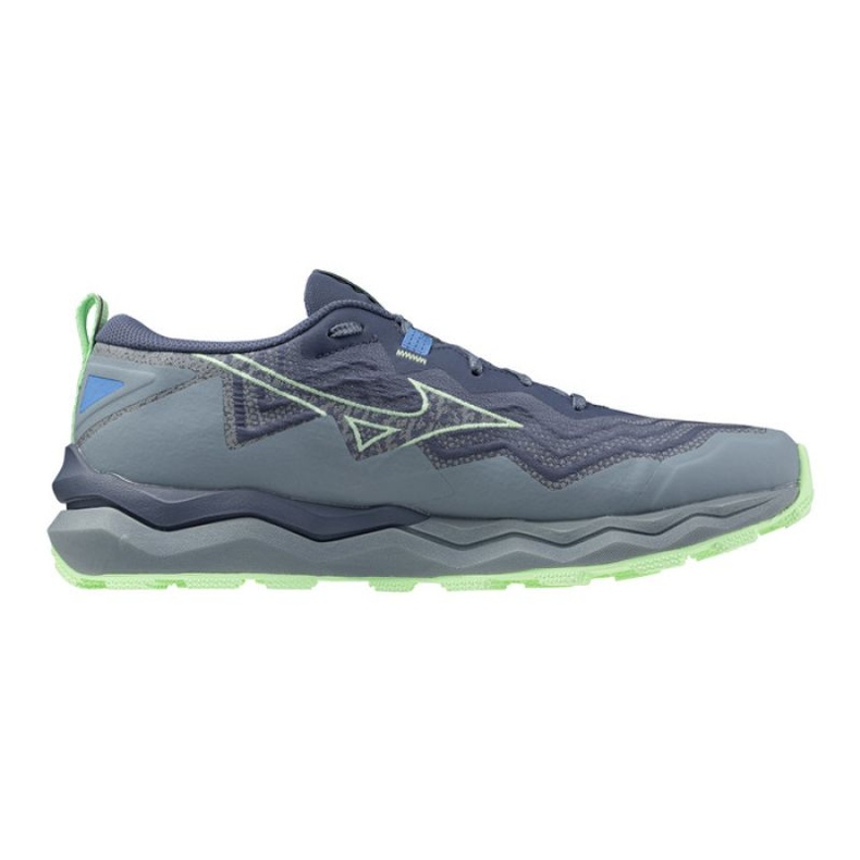 Tênis de corrida mizuno onda daichi 9 j1gj257101 azul