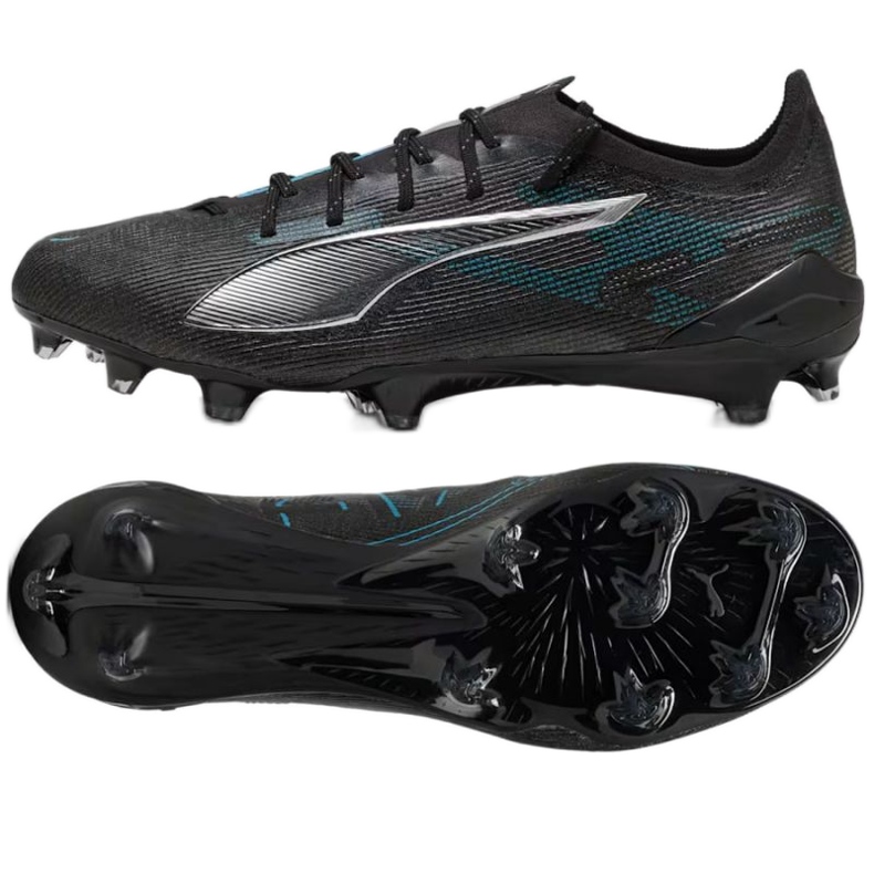 Puma Ultra 5 Ultimate FG 108159-02 Sapatos de futebol preto