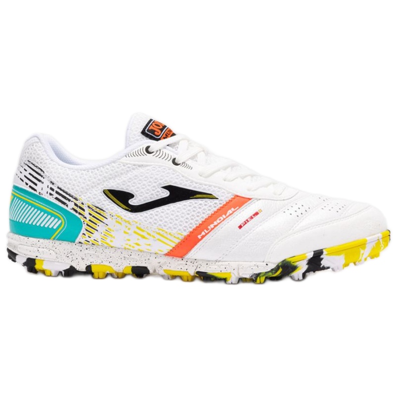 Joma Mundial 2502 TF MUNS2502TF Sapatos de futebol branco