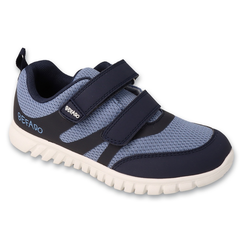 Esportes de bebê Befado para velcro 516x410 azul