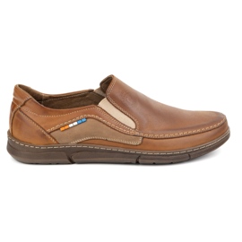 Olivier SLIP-ON 283GT CAMEL BROWN Shoes marrom