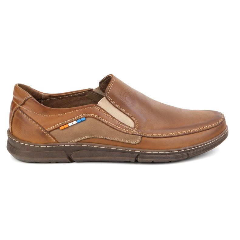 Olivier SLIP-ON 283GT CAMEL BROWN Shoes castanho