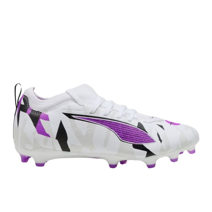 Puma Ultra 5 Match Forever FG/AG 108413 01 Sapatos de futebol branco